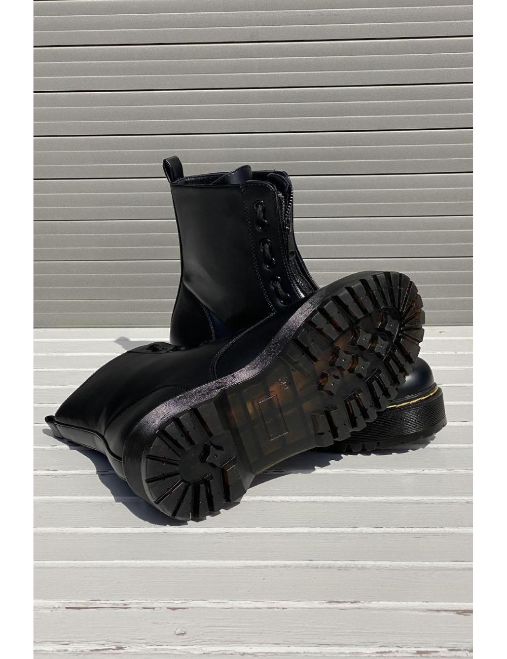 Bota militar plataforma