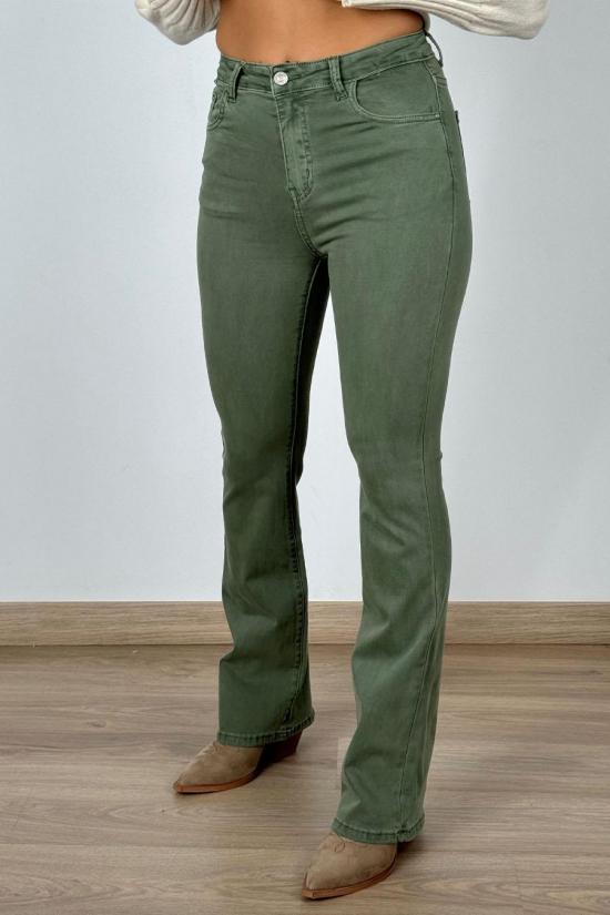 copy of Beige flare trousers