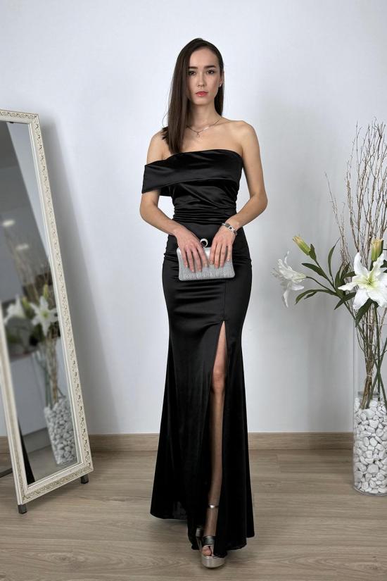 Mermaid long black dress