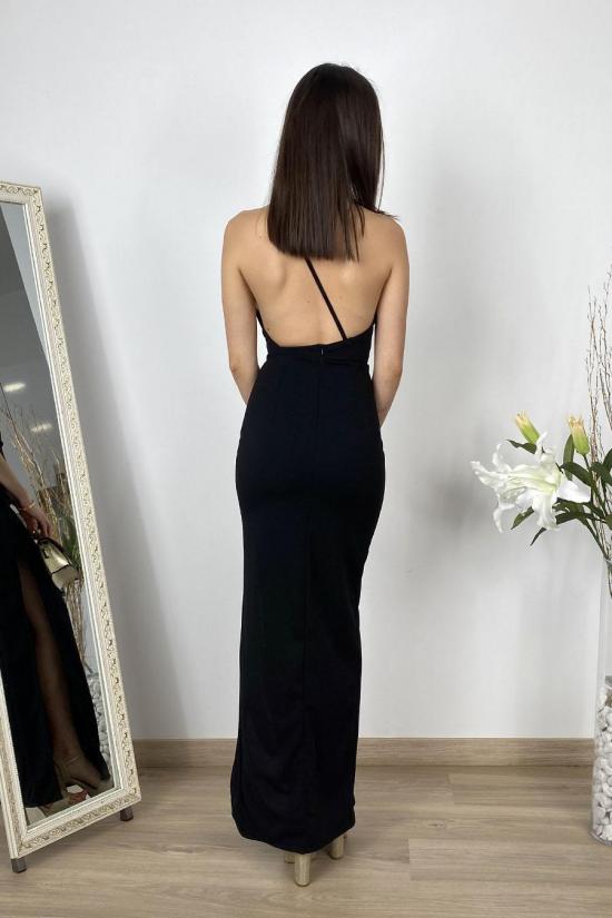 Black asymmetric dress