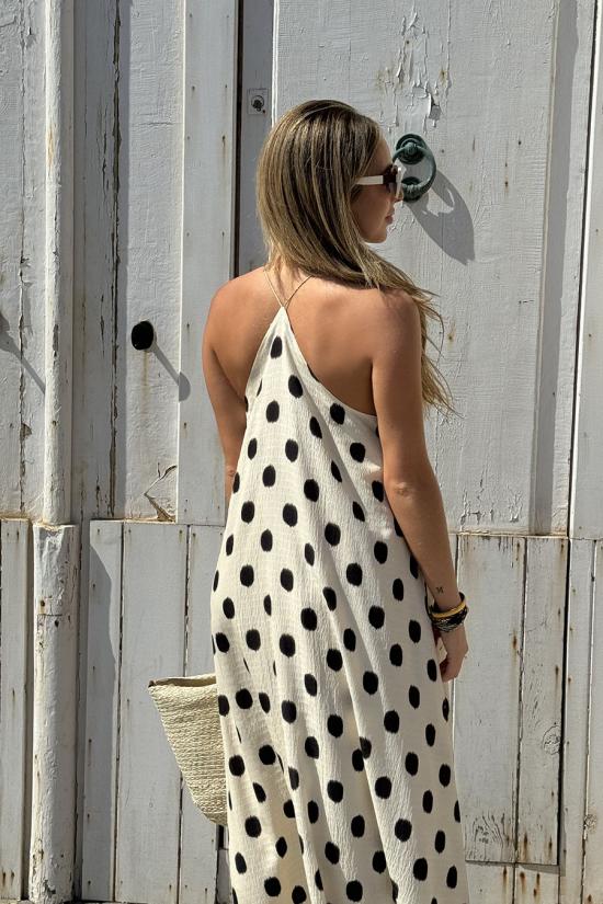 Oversize polka dots dress...
