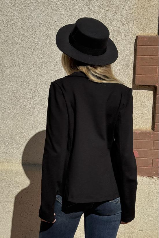 Basic black blazer