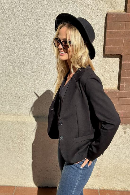 Basic black blazer