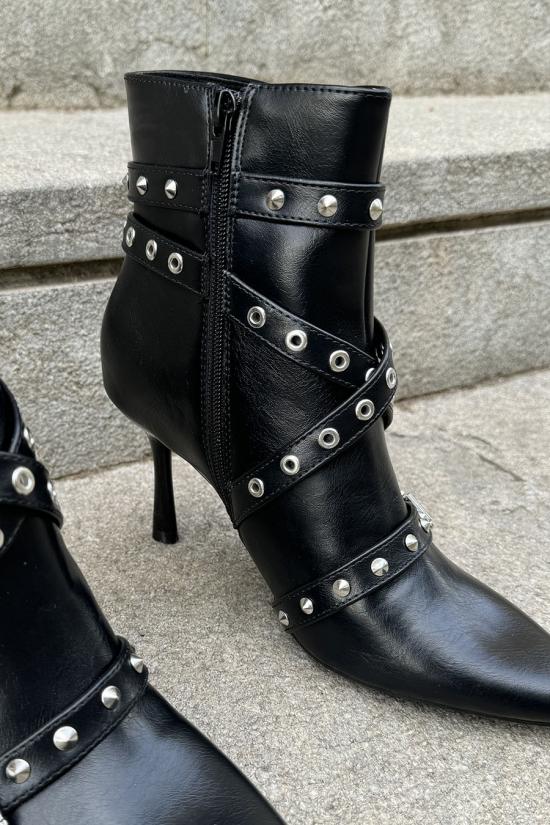 Black rocker ankle boots...