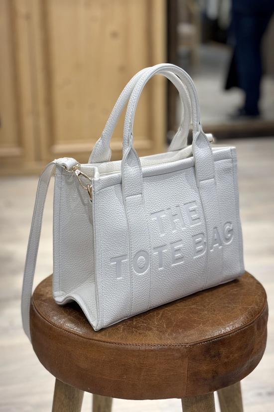 The Tote Bag white