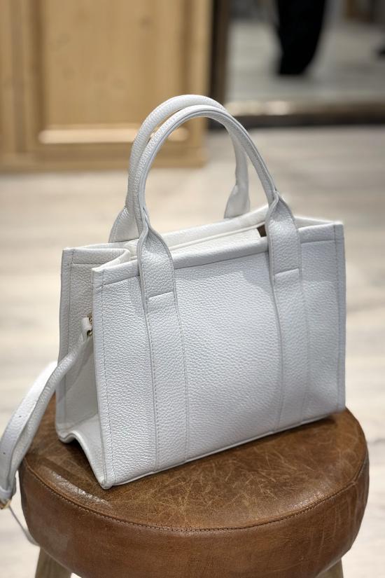 The Tote Bag white