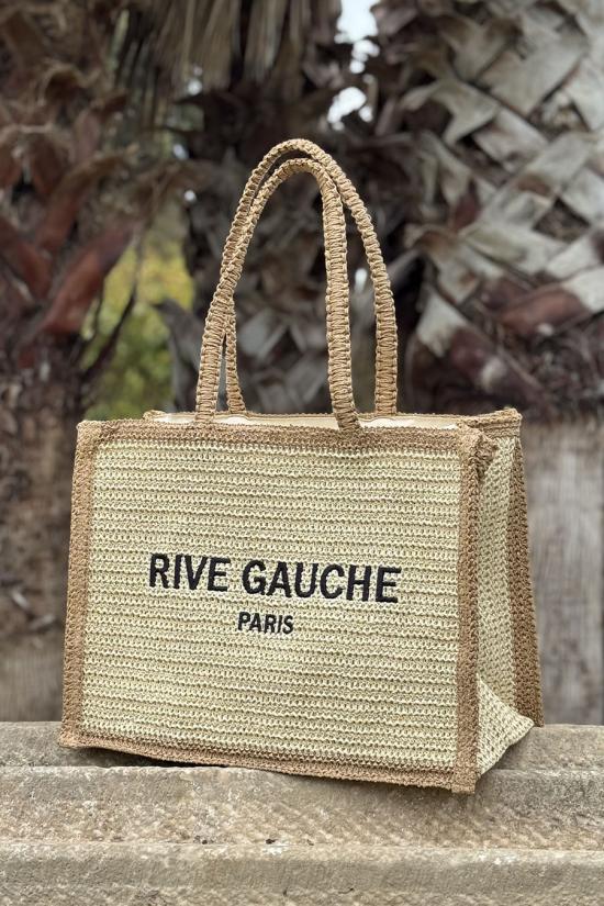 Capazo rafia Rive Gauche