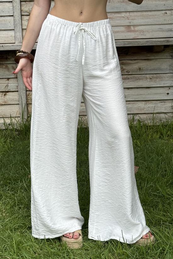 Palazzo flu&iacute;do blanco