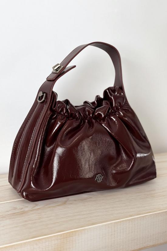 Bolso gloss mini granate