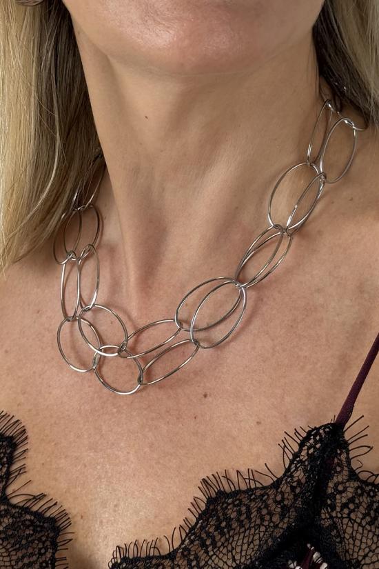 Collar Geneve silver