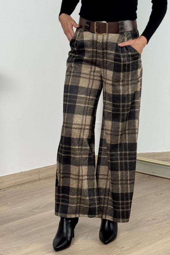 Palazzo Chelsea beige-negro