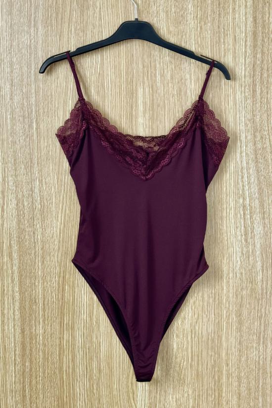 Body lencero burdeos