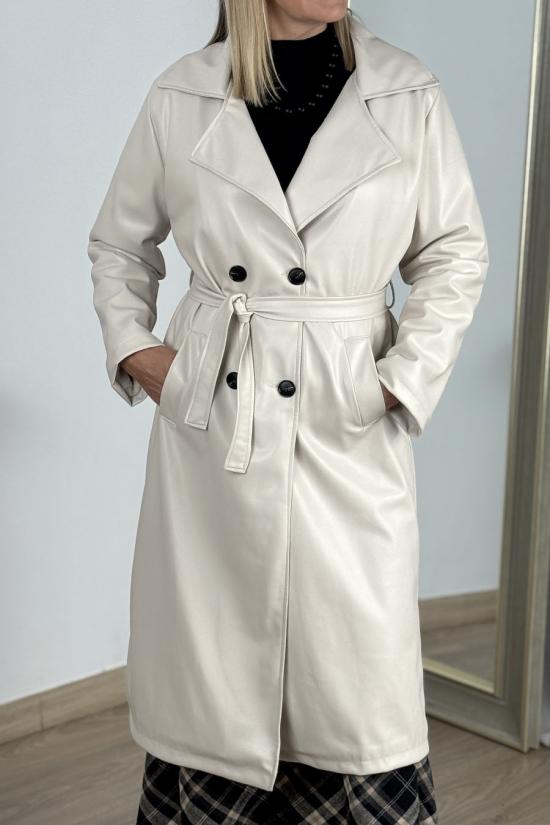 Abrigo efecto piel crudo