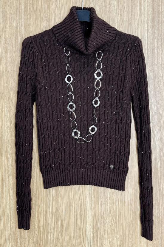 Jersey Chantilly marr&oacute;n